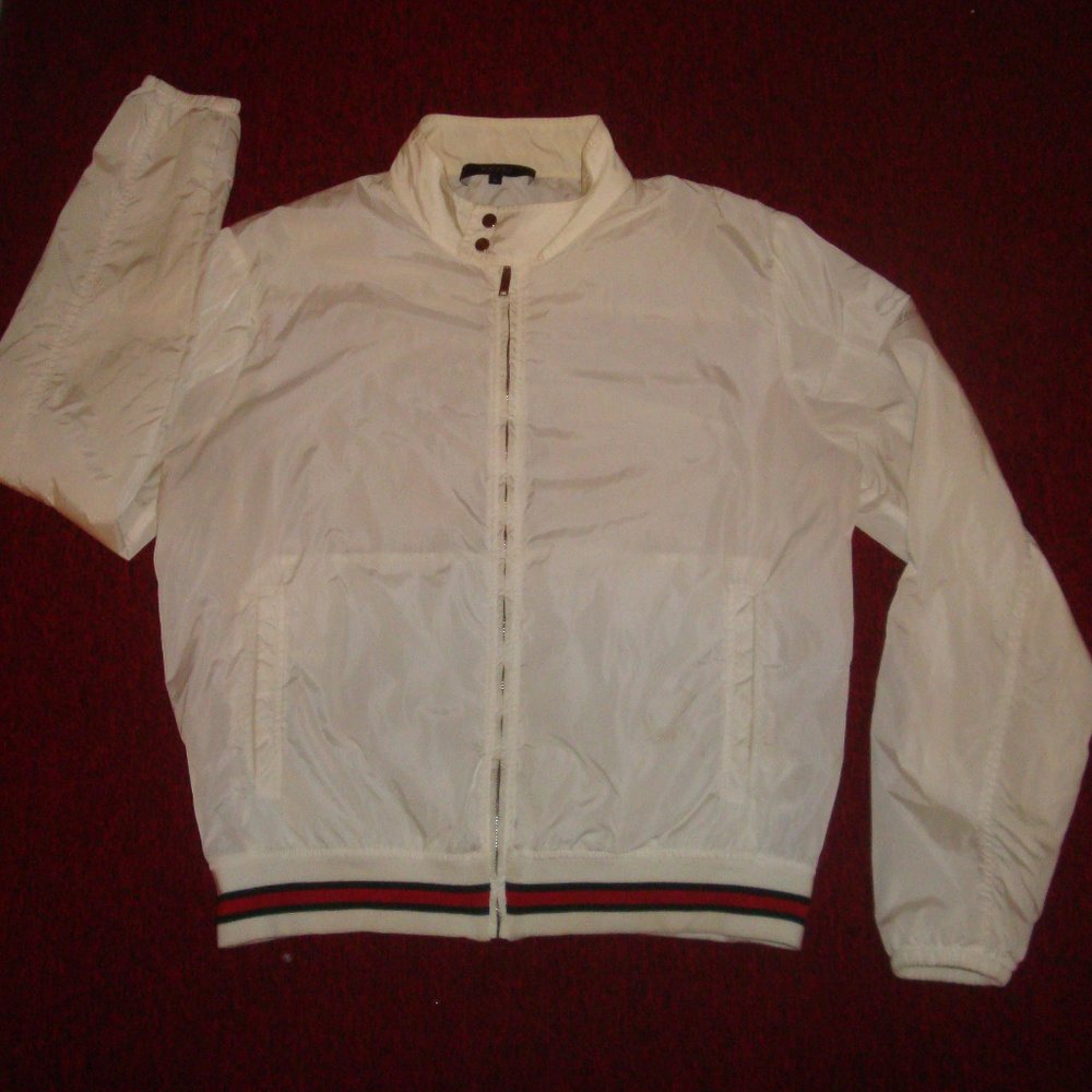 500 by Gucci Mens Bomber Jacket LT Ed Windbreaker